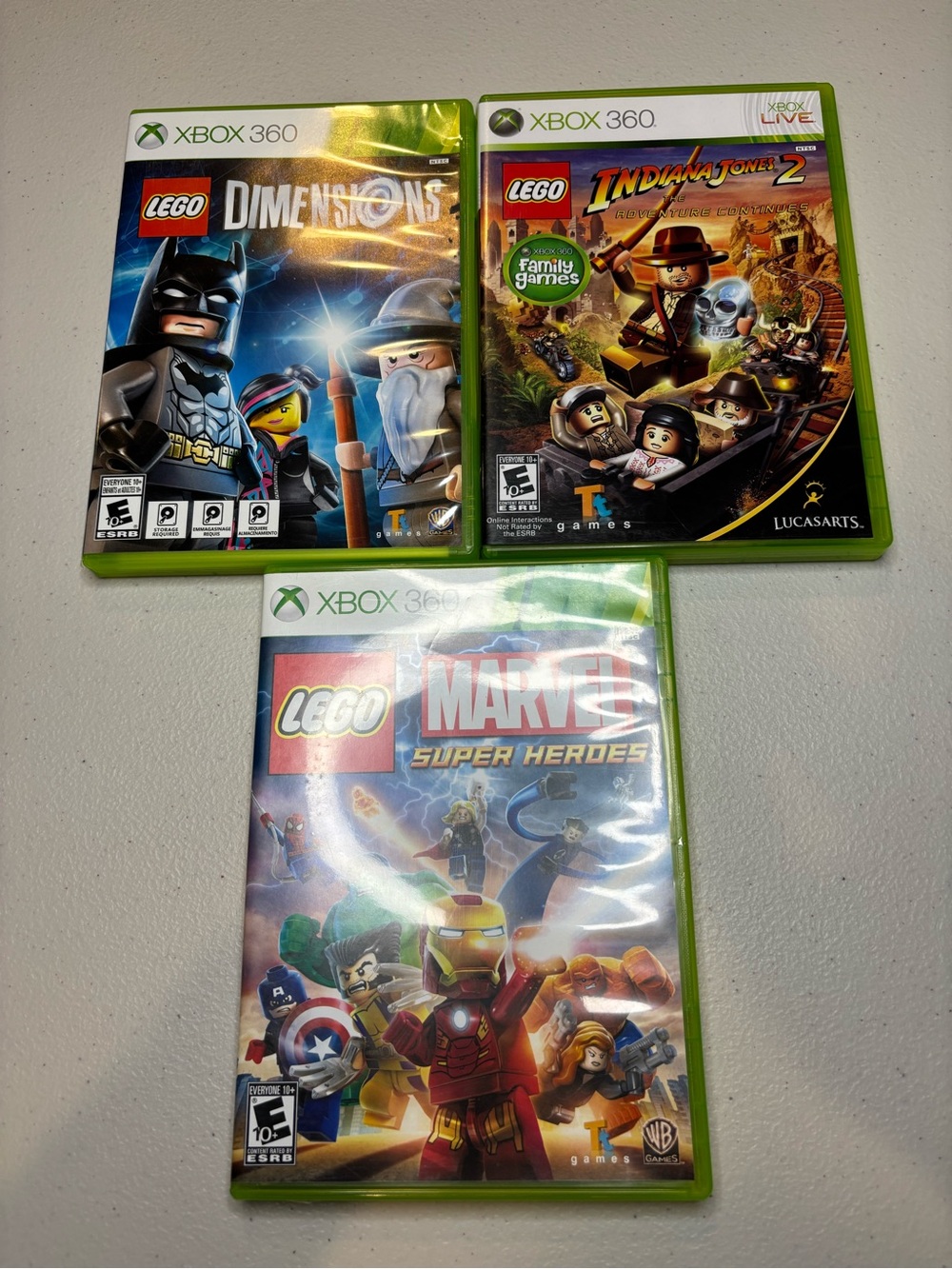 Xbox 360 LEGO Games Bundle